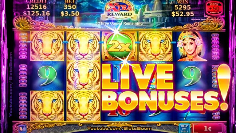 LIVE BIG BONUSES! Lotus Land Tiger’s Winnings – 1c Konami CASINO Slots