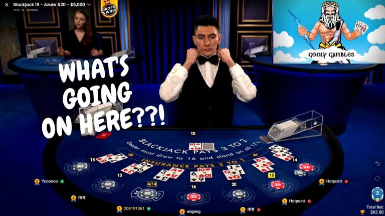 LIVE BLACKJACK – WHAT IS GOING ON HERE??!