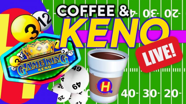 LIVE! Keno Bowl Sunday! Coffee & Keno #KENONATION