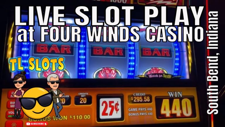 LIVE SLOT PLAY at FOUR WINDS CASINO IN south Bend Indiana with TL SLOTS