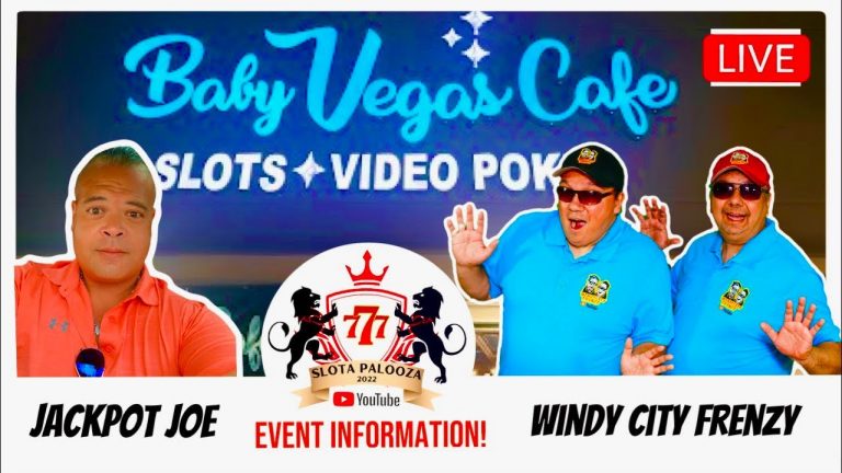 LIVE SLOTS Jackpot Joe & Windy City Frenzy Slotapalooza Event Chat!