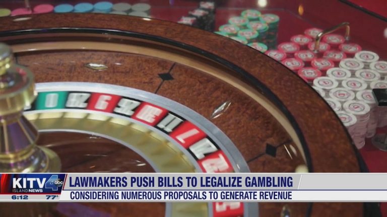 Lawmakers push controversial bills to legalize gambling