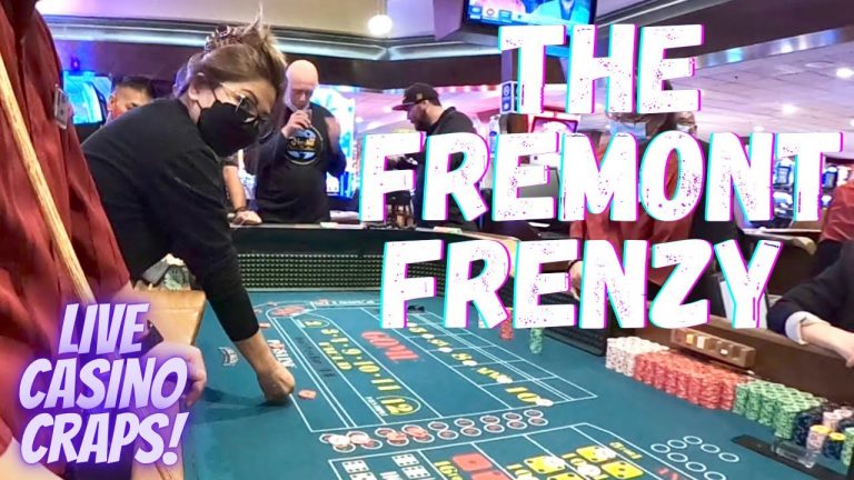 Live Casino Craps! The Fremont Frenzy