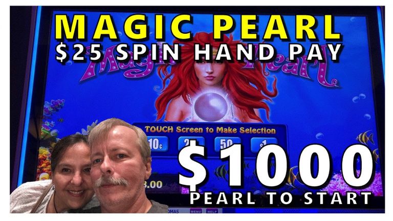 MAGIC PEARL JACKPOT HAND PAY at Four Winds Casino