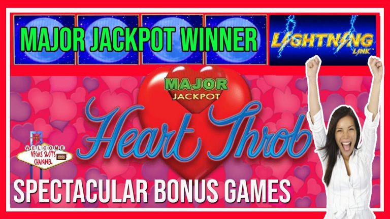 MAJOR JACKPOT LIGHTNING LINK Slot Machine Wins Las Vegas Live Slots