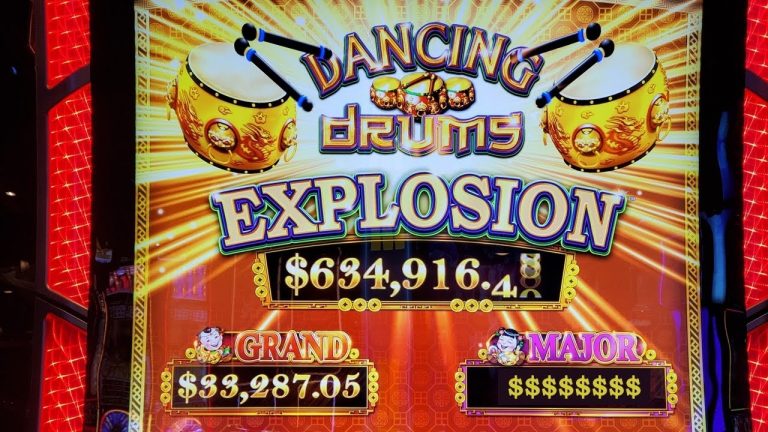 MAJOR JACKPOT WON LIVE ON DANCING DRUMS EXPLOSION | Cosmopolitan Las Vegas | Live Slot Play