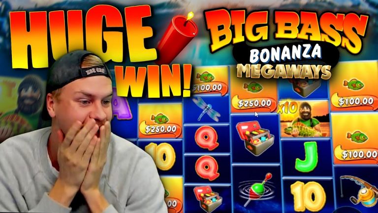 MAX LEVEL BONUS! HUGE WIN ON BIG BASS BONANZA MEGAWAYS!