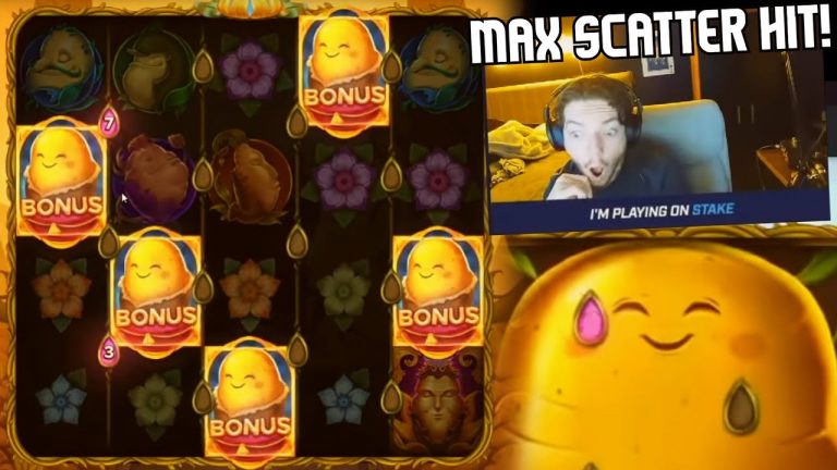 MAX SCATTER BONUS ON ROYAL POTATO! (STAKE HIGHLIGHTS)