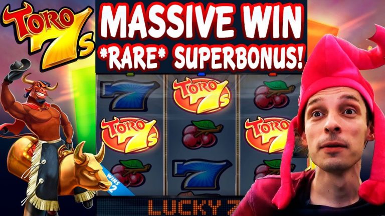 MY RECORD WIN on Toro 7s *RARE SUPER BONUS* – Bonus Buy Biggest Wins