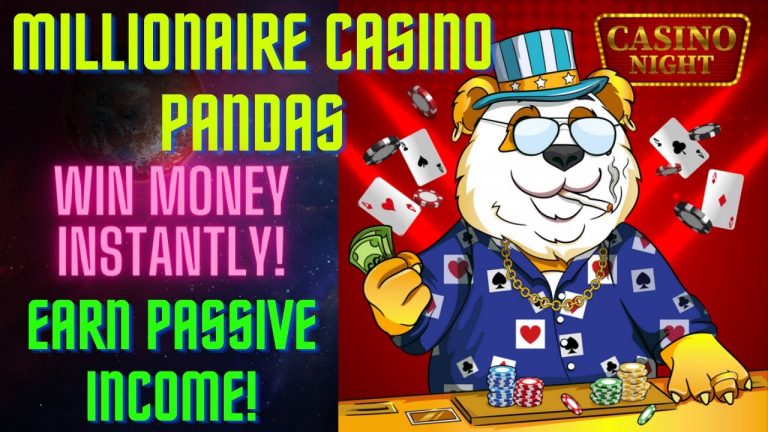 Millionaire Casino Pandas NFT – Solana Casino – Passive Income – New Games