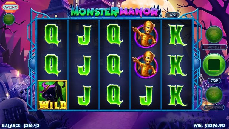 Monster Manor Slot Gameplay Bovada / Ignition – Epic Win