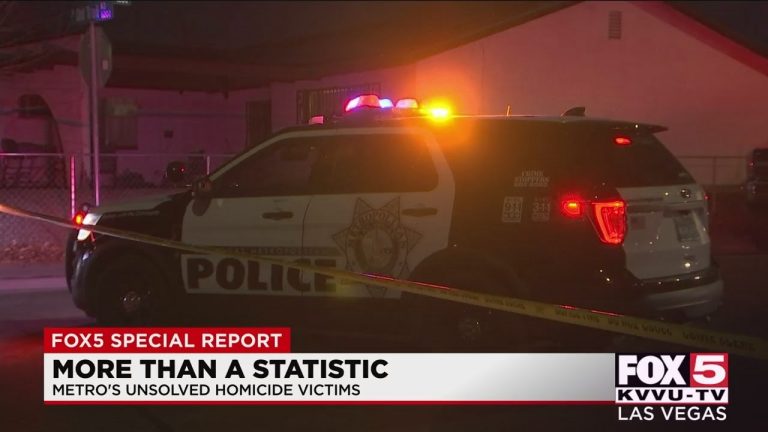 More than a statistic: Las Vegas police share stories of unsolved homicide victims until cases are