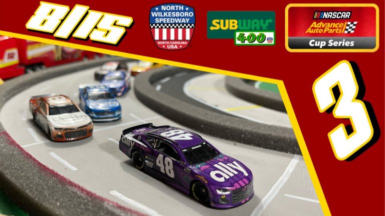 NASCAR Stop Motion: Subway 400//Race 8//AAPCS Season 3