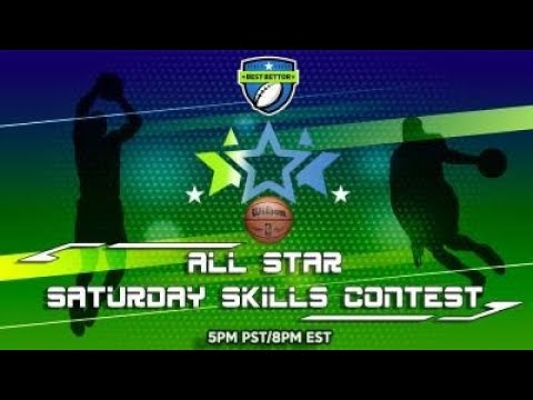 NBA Skills Contest Live Bet Stream | NBA Saturday Night | Live Watch Party | Sat, Feb 19th