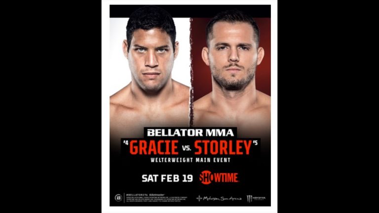 Neiman Gracie vs Logan Storley Bellator 274 Livestream MMA on Showtime Live Play by Play