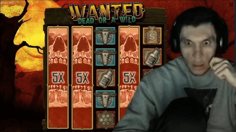 OMG this GAME can PAY | Wanted Dead or a Wild on 1500$ STAKE | Trainwreckstv Gambling Highlights