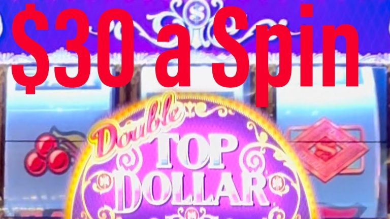 Old School High Limit Double Top Dollar Slot