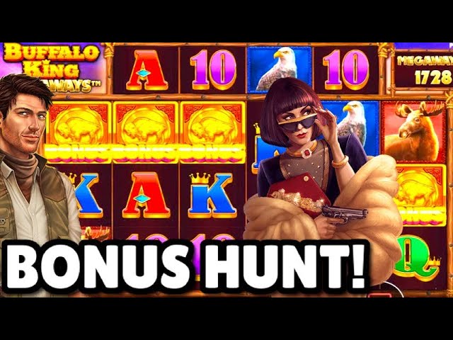 Online Slots Bonus Hunt – Buffalo King MW, Book of Dead and more!