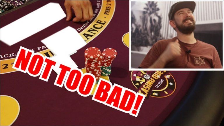 PLAY LIKE A PRO 10 Minute Blackjack Challenge – WIN BIG or BUST #125