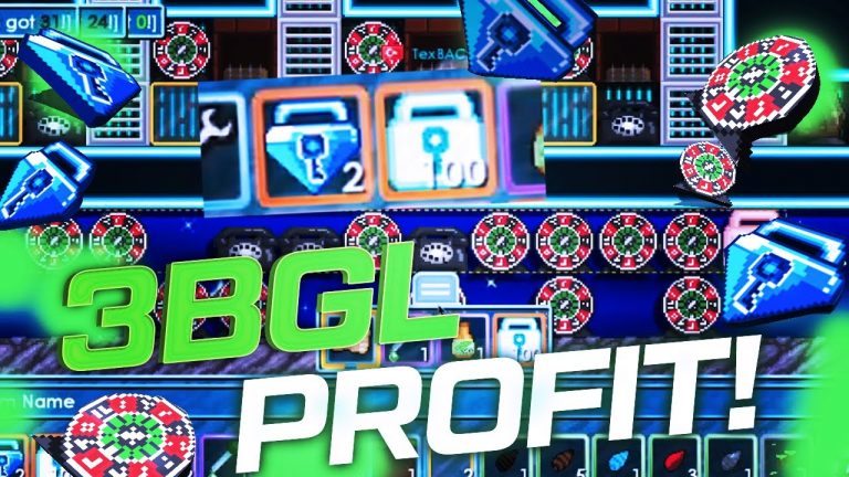 PLAYING REME – PROFIT 3 BGL AT 3 MINUTE ( LUCKY ) | Growtopia Casino