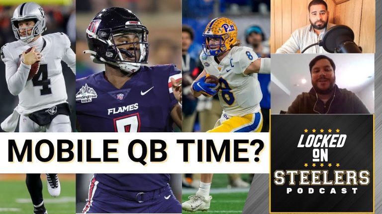 Pittsburgh Steelers’ Mobile QB Need Mean Trade for Derek Carr? Draft Malik Willis? Kenny Pickett?