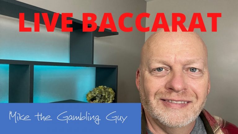 Playing Baccarat LIVE