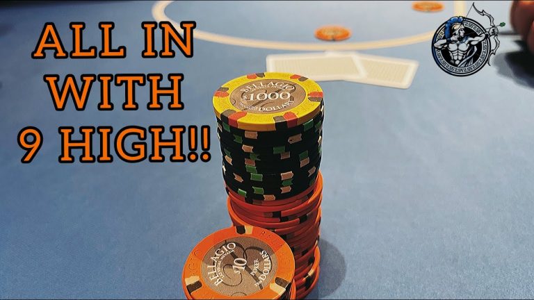 RIDICULOUS SWINGS IN BELLAGIO $5-10 GAME!! (Poker Vlog #14)