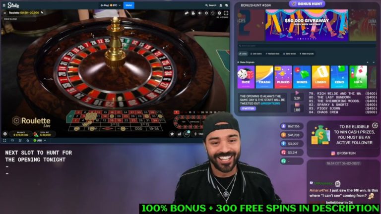 ROSHTEIN $2.8 MILLION BONUS HUNT OPENING 140 BONUSES & $1000 – $2000 SPINS