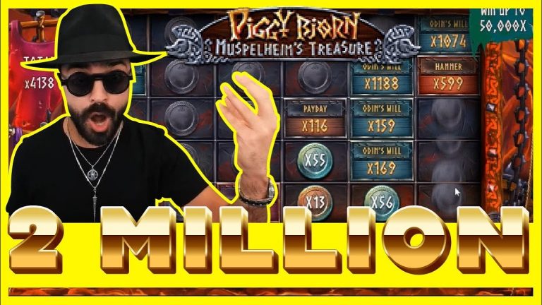 ROSHTEIN RECORD $2,000,000 MILLION WIN ON PIGGY BJORN!!