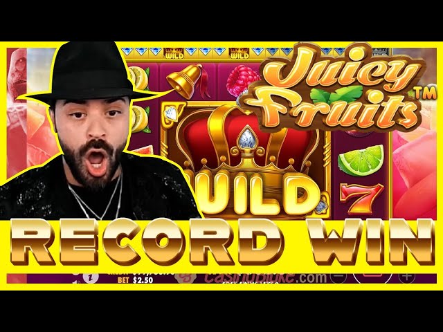 ROSHTEIN RECORD WIN ON JUICY FRUITS!!