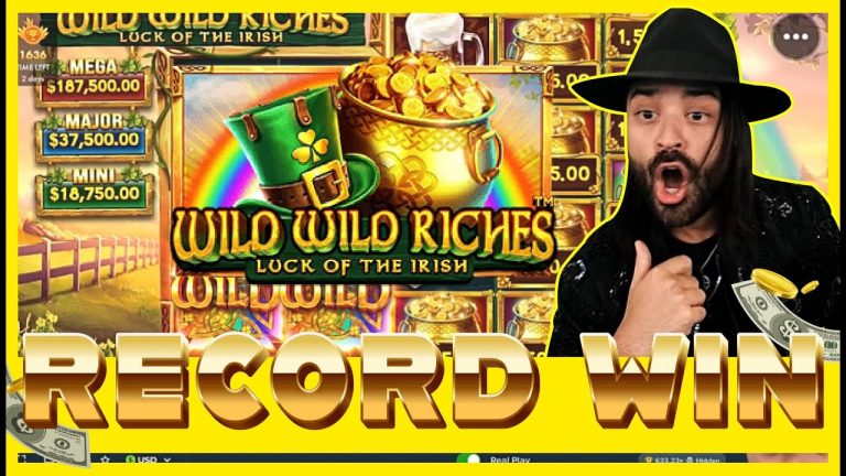 ROSHTEIN RECORD WIN ON WILD WILD RICHES!!