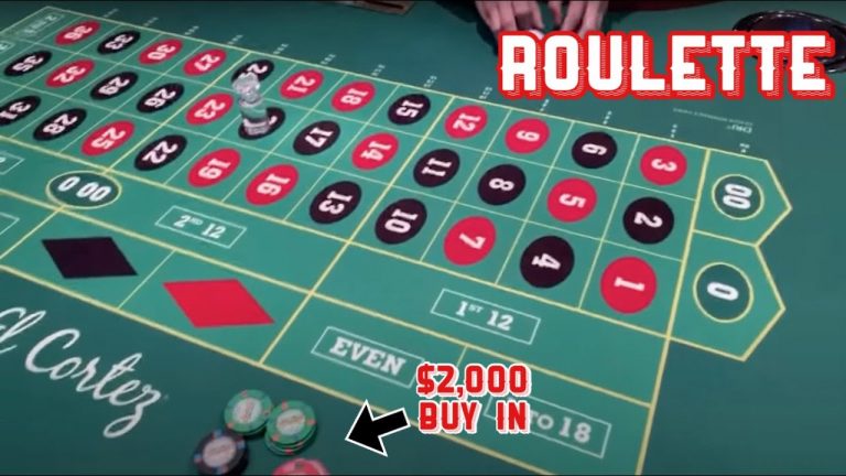 ROULETTE at EL CORTEZ Hotel and Casino in LAS VEGAS , NV. Ranked Roulette Pro $2,000 BUY IN Live