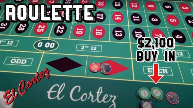 ROULETTE at EL CORTEZ Hotel and Casino in LAS VEGAS , NV. Ranked Roulette Pro $2,100 BUY IN Live