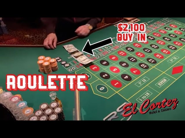 Roulette at El Cortez Hotel and Casino Las Vegas , NV. Ranked Roulette Pro $2,100 BUY IN Live