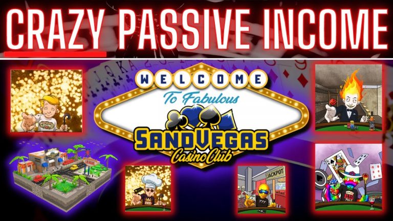 SAND VEGAS CASINO CLUB NFT’S – HUGE PASSIVE INCOME POTENTIAL IN 2022 – THE BEST UTILITY OF ALL NFT’S