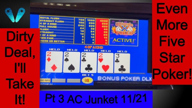 So Many Dealt Wins!(Part 3)(AC Junket)(Video Poker)(Nov. 2021 Junket Highlights)