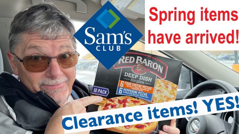 Spring has arrived at Sam’s Club! More Clearance Items! Let’s go shop at Sam’s Club.