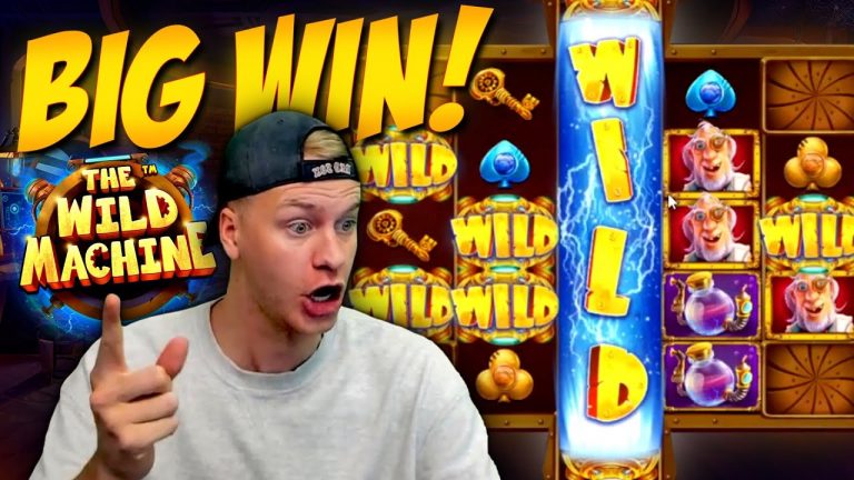 THE WILD MACHINE SLOT ACTUALLY PAYS HUGE! (BIG WIN)