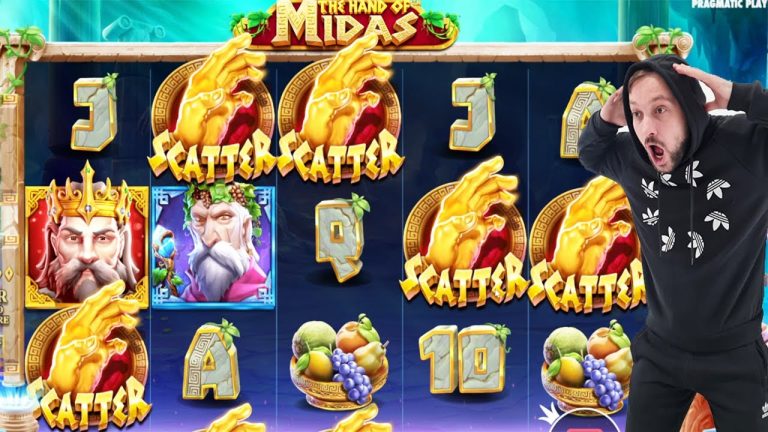 The Hand of Midas 5 SCATTERS FREE SPINS – BIG WIN CASINO ONLINE SLOT GAME