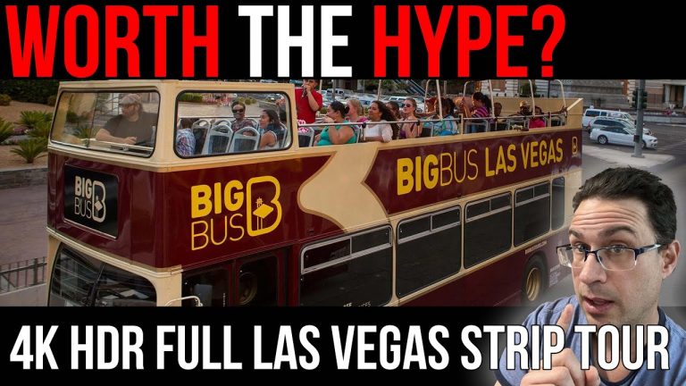 This “MUST DO” Vegas Attraction Comes at a COST. We Need to Talk About the Big Bus Tour… (4K HDR)