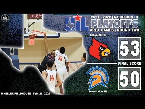 UIL Texas State Playoffs Round 2 | Seven Lakes HS vs Bellaire HS Game Recap