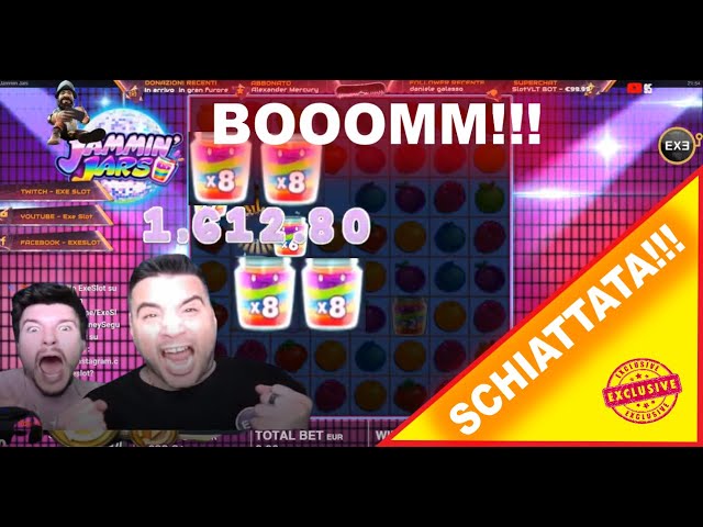 ULTRA WIN Sbancata JAMMIN JAR GIGANTOONZ | HIGHLIGHTS LIVE 7 FEB SLOT MACHINE ONLINE ITALIA EXESLOT