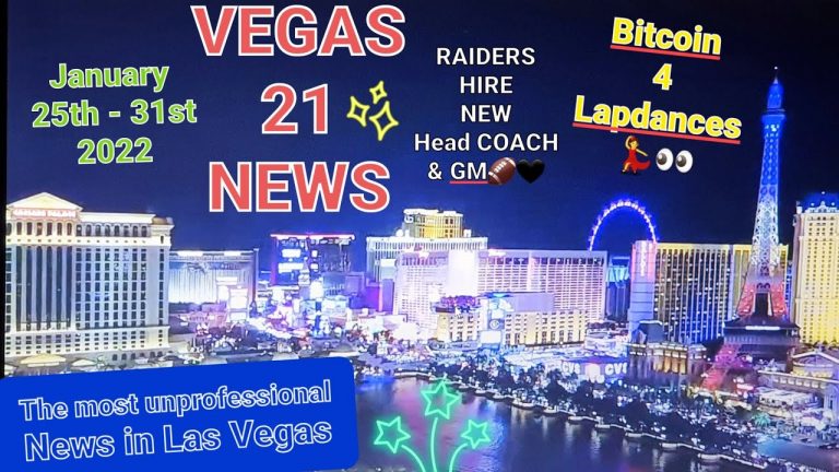 VEGAS 21 NEWS – Las Vegas Most Unprofessional News Report – Week of January 25-31 – RAIDERS HIRE GM