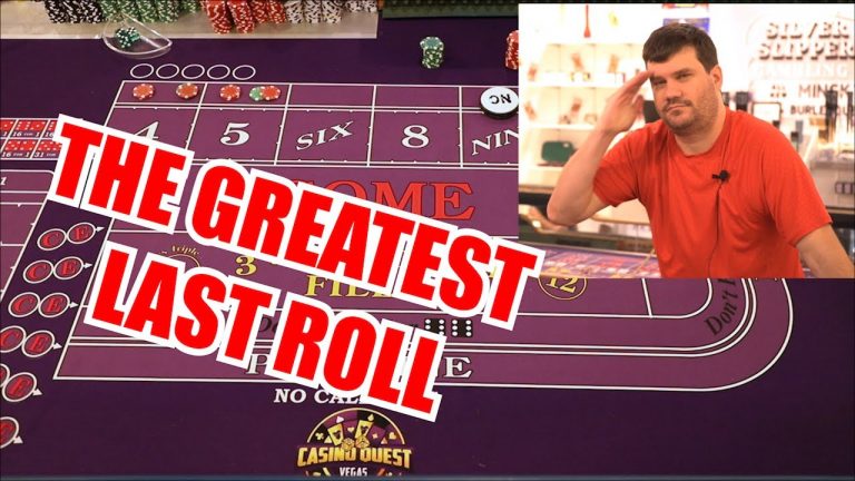 WAIT TILL THE END 30 Roll Craps Challenge – WIN BIG or BUST #105