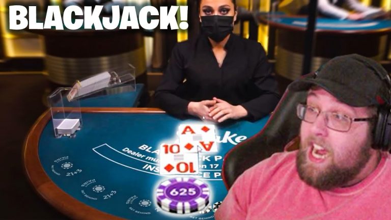 WE HIT BACK TO BACK BLACKJACKS! (BLACKJACK GAMBLING)