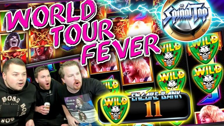 WORLD TOUR FEVER — Spinal Tap BIG WINS