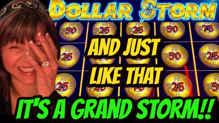 WOW! Grand Jackpot Handpay! The Perfect Storm