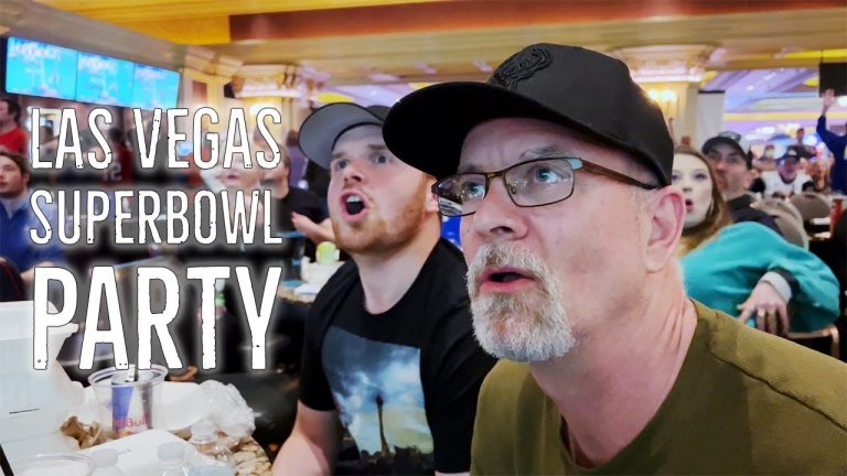 What it’s Like at a LAS VEGAS CASINO SUPERBOWL VIEWING PARTY