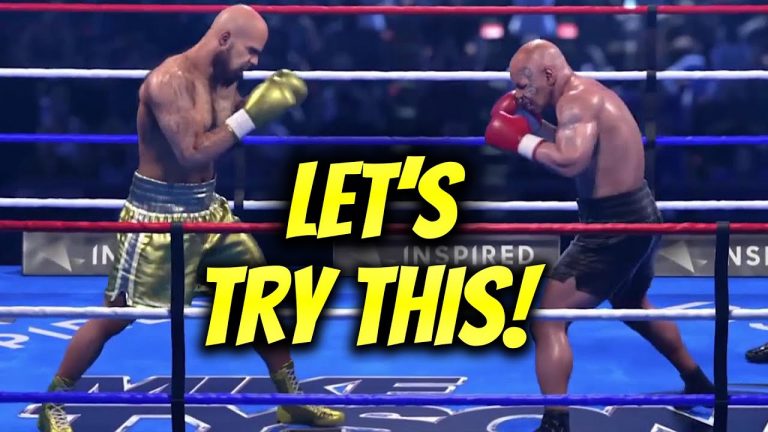 Why Not! “Playing” Mike Tyson’s Virtual Boxing Game!