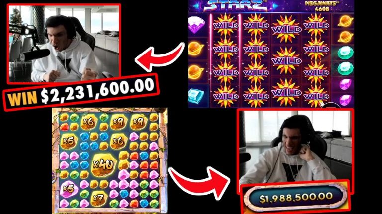 Winning $4,000,000 in Slot Bonuses | JackPots | TrainWrecksTV